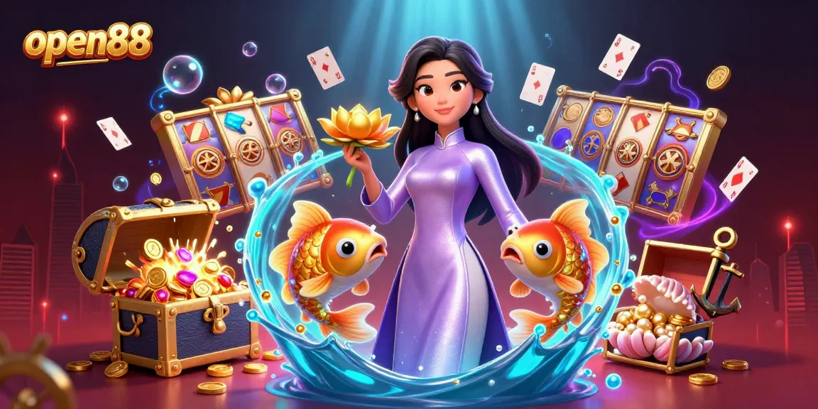 Engage with open88's vibrant casino experience featuring interactive slots and dynamic elements.