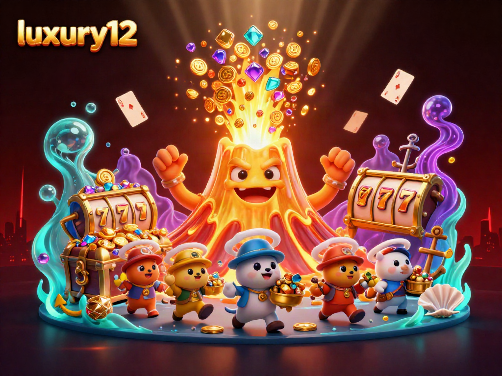 Get ready for luxury12's exciting slots experience with captivating treasure and vibrant casino elements.