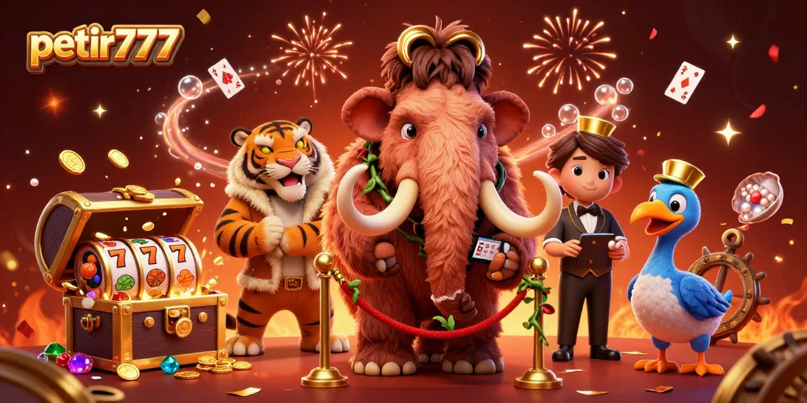 Experience thrilling wins at petir777 casino with vibrant characters and dynamic gaming elements.