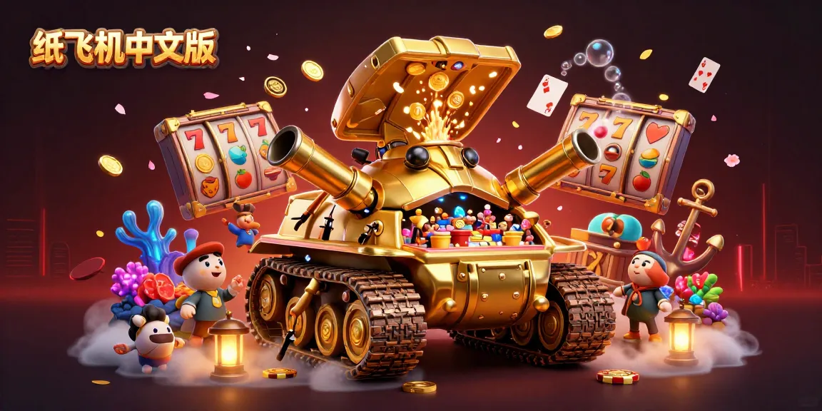 Experience the thrill of 纸飞机中文版 in a vibrant casino scene filled with dynamic slot elements.