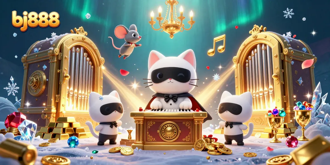 Experience the excitement of bj888 casino with vibrant 3D characters and dynamic gaming elements.
