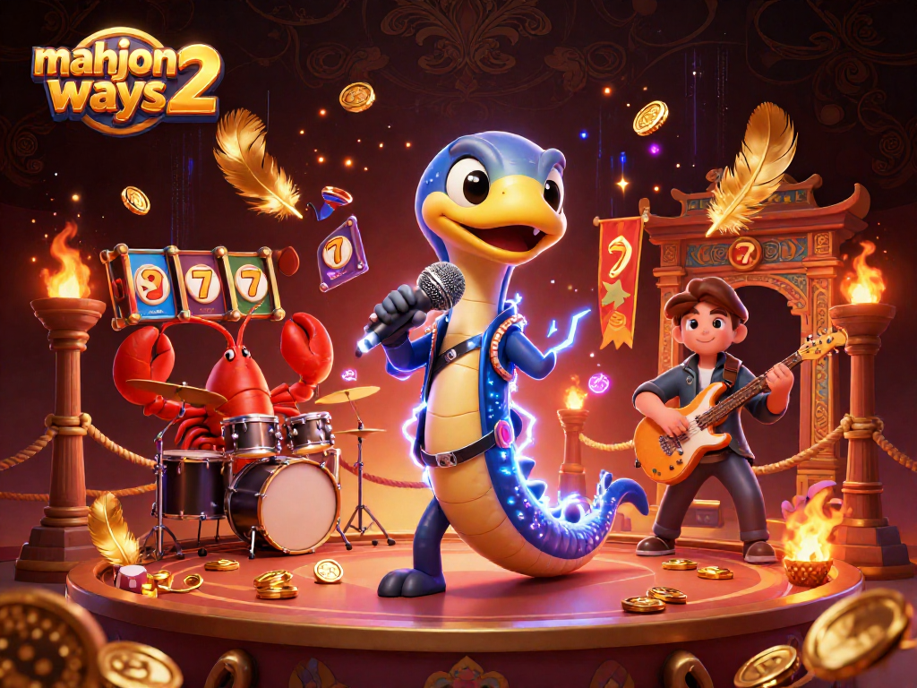 Experience Mahjong Ways 2 with dynamic slot action amidst vibrant casino excitement.
