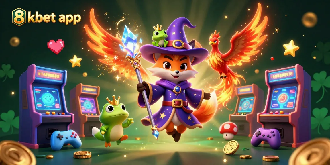 Play top games with the 8xbet app and discover colorful elements in a magical casino.