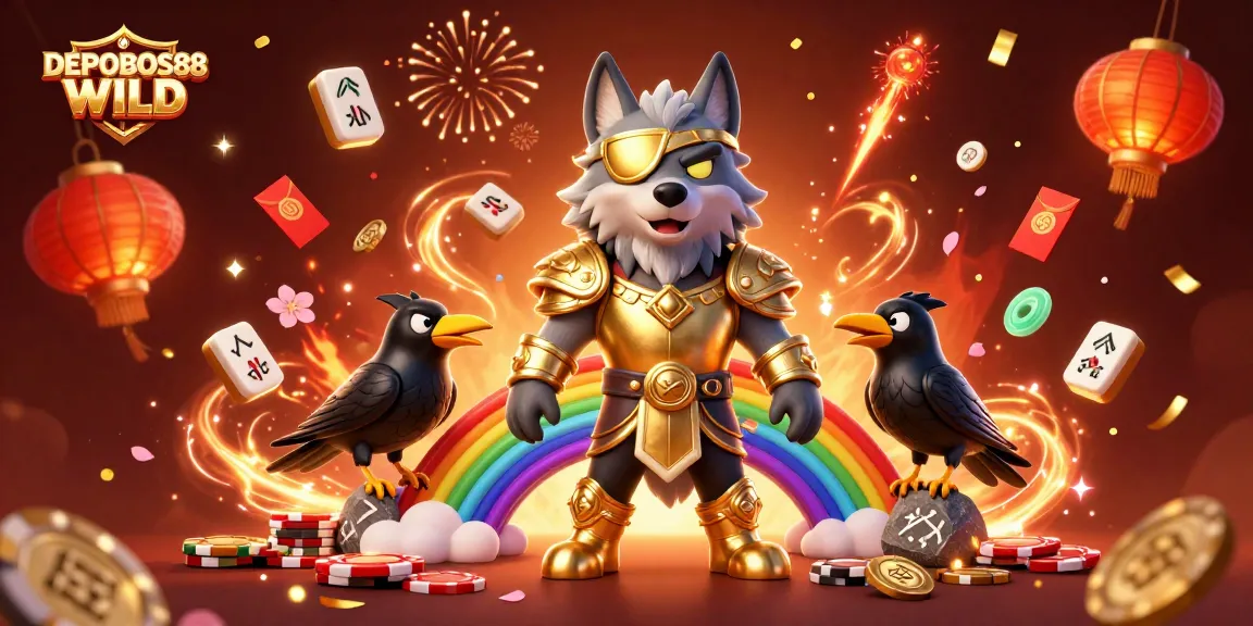 Spin the reels with DEPOBOS88 WILD and revel in a vibrant 3D casino experience.