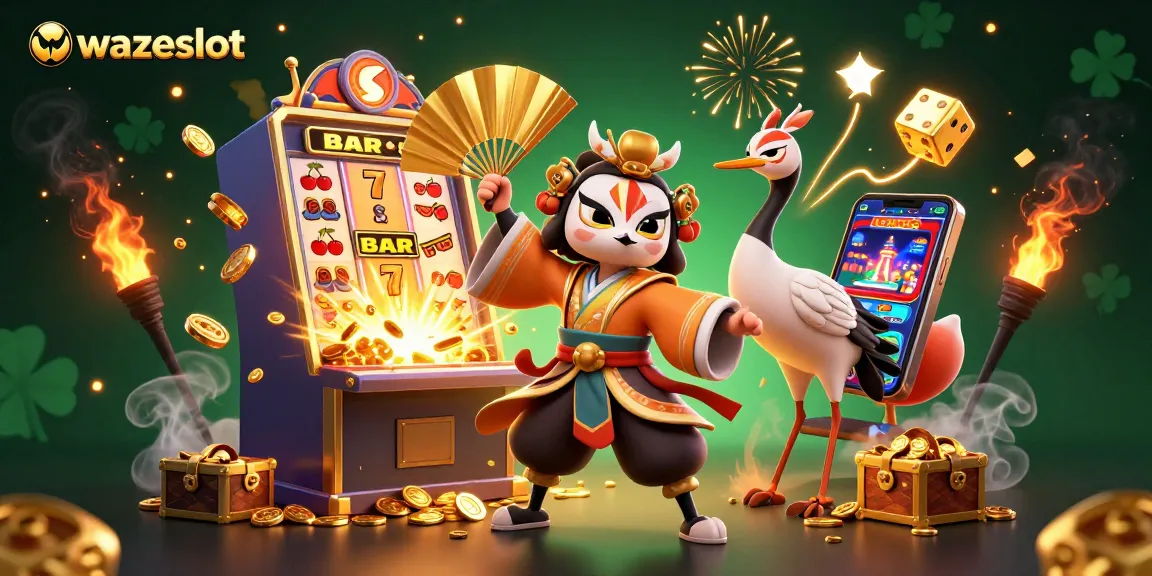 Experience exciting gameplay with wazeslot's vibrant jackpot explosion and stunning slot graphics.