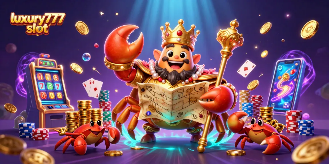 Menangkan hadiah di luxury777 slot dengan simbol keberuntungan dan chip emas yang berkilau.