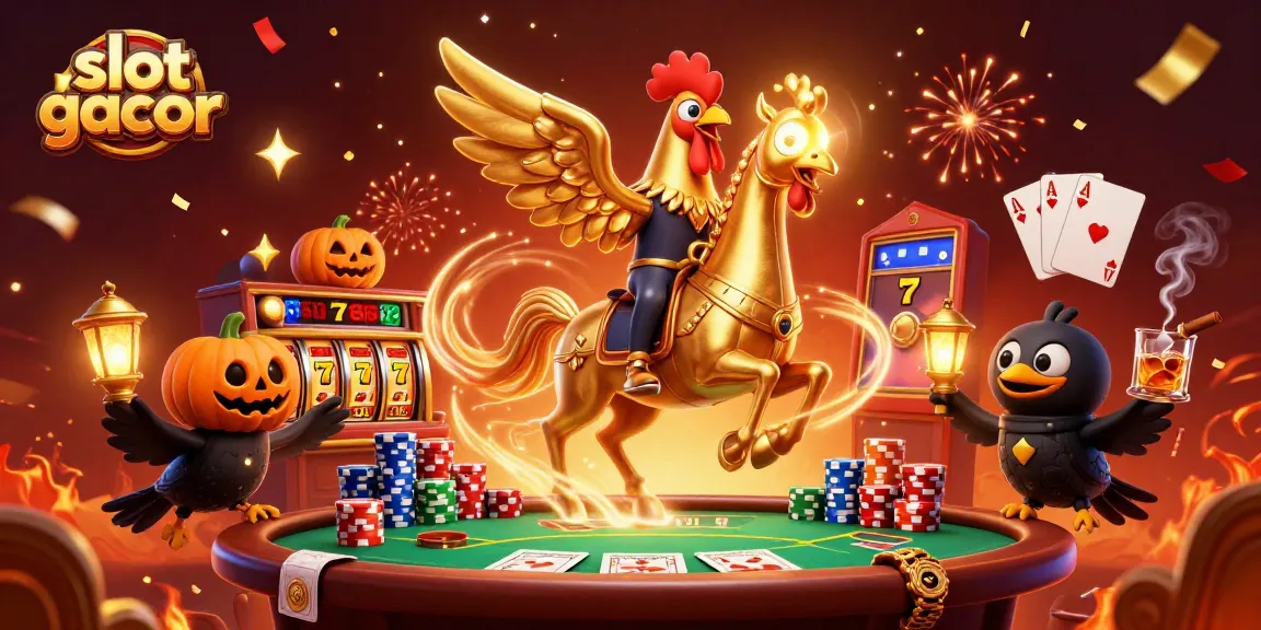 Slot gacor menghadirkan keceriaan dalam taruhan dengan pengaturan kasino malam yang magis.