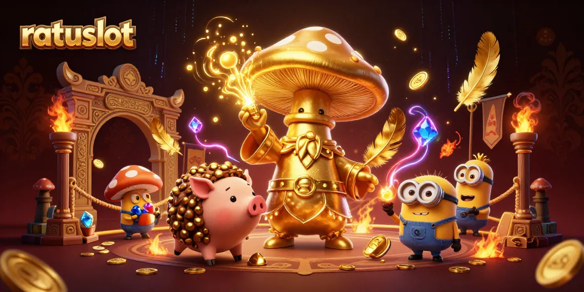 Join the magical realm of ratuslot where treasures transform into gold with enchanting wizards and lucky charms.