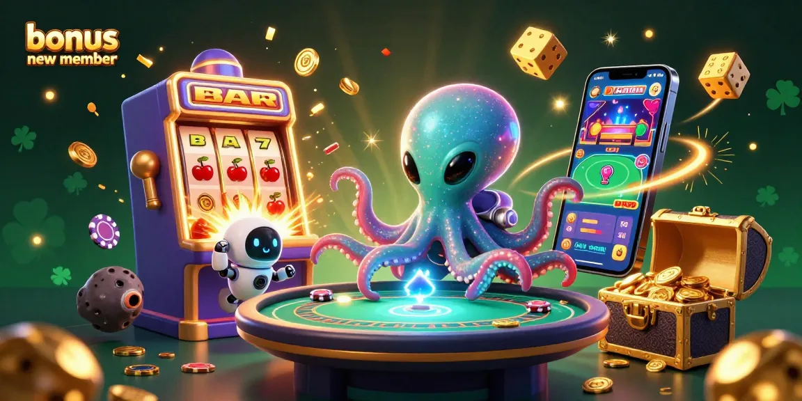 Win big with bonus new member offers at the vibrant casino scene filled with excitement!