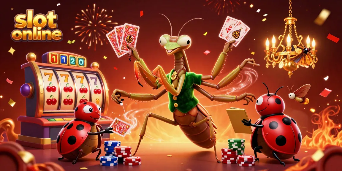 Mainkan slot online dengan 7s keberuntungan dan karakter khas dalam suasana kasino yang meriah.
