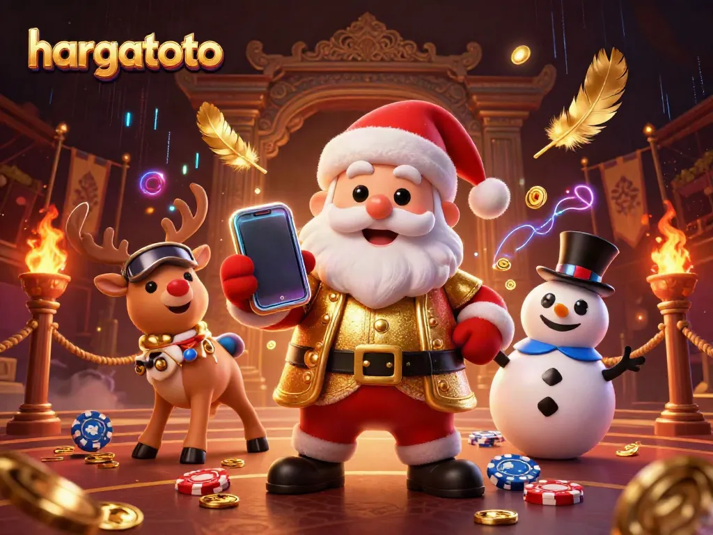 Permainan hargatoto memberikan pengalaman judi seru dengan Santa Claus dan teman-temannya di kasino.