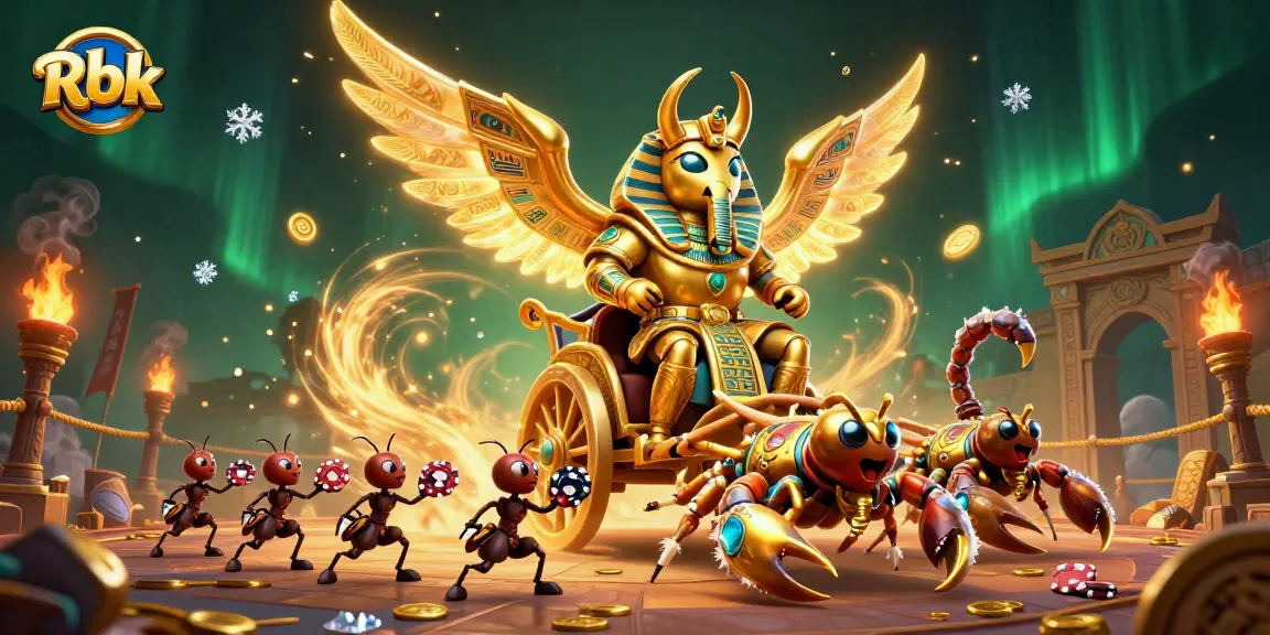 Rbk engages gamers with thrilling casino adventures using dazzling animated characters.