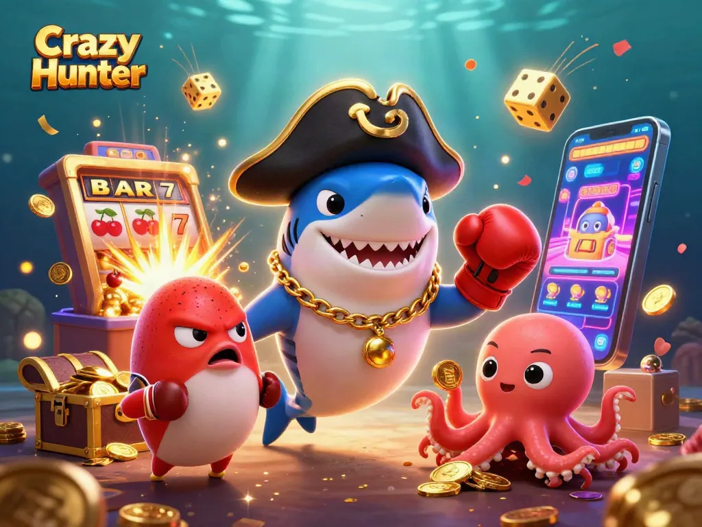 เล่น Crazy Hunter และสนุกกับการสะสมเหรียญทองในคาสิโนออนไลน์