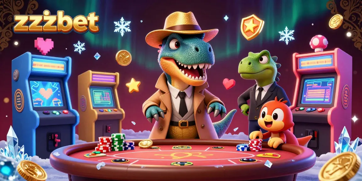 Ative suas chances no zzzbet com esta cena divertida no cassino, representando ação animada de jogos.
