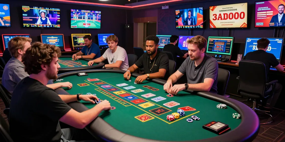 Exciting Grandbetting live casino scene with players engaged in vibrant gameplay and interactive elements.