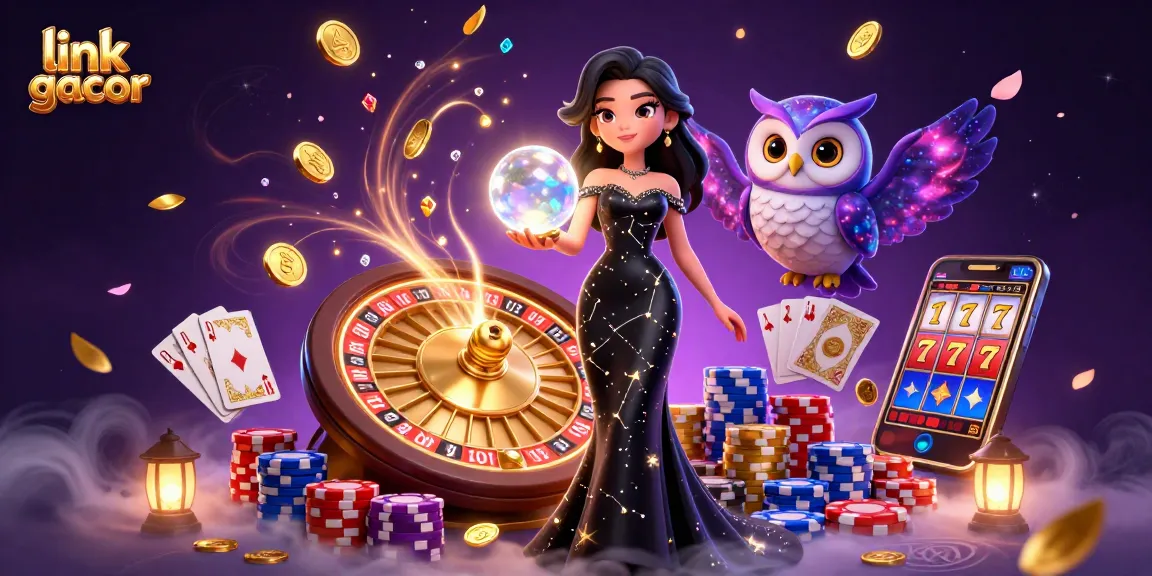 Experience the thrill of gaming at link gacor with captivating characters and spinning reels.