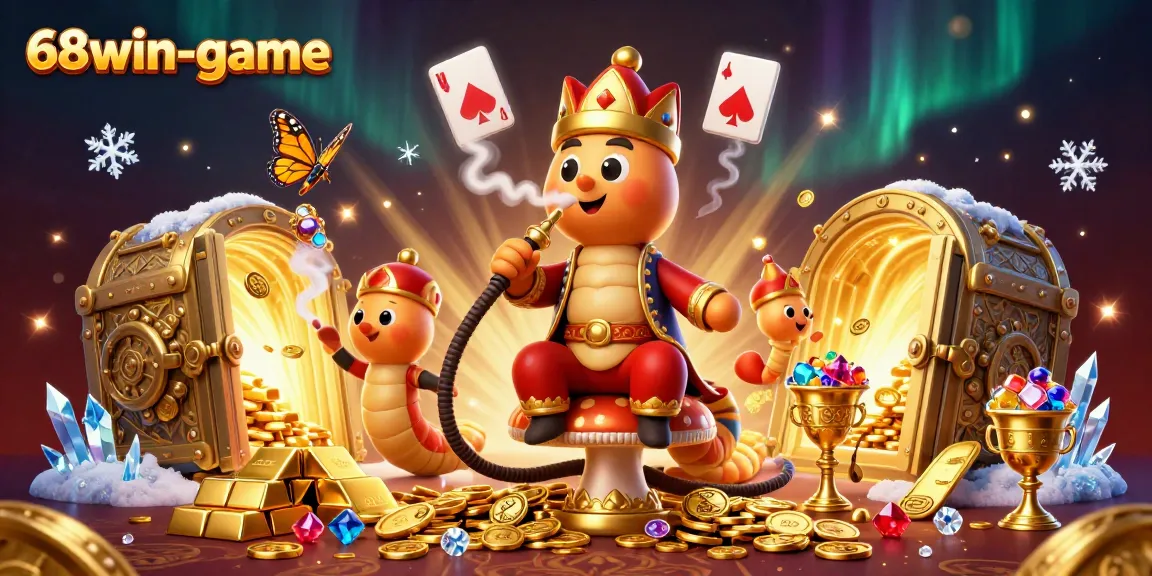Experience the thrill of gaming with 68win-game's vibrant casino atmosphere and colorful characters.