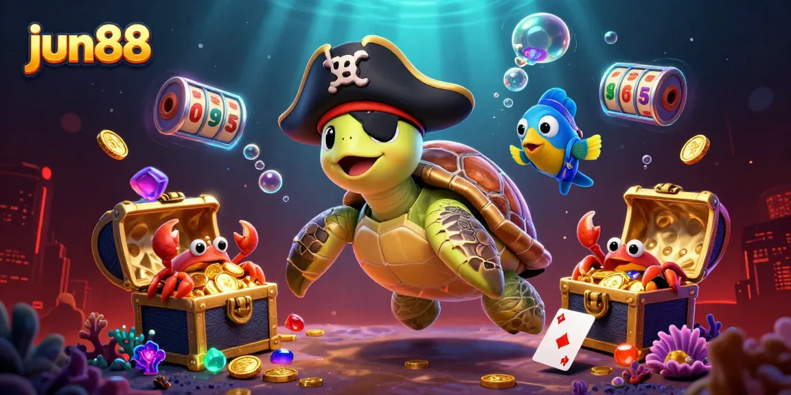 Experience the excitement of jun88 with vibrant pirate-themed casino treasures and explosive gaming elements.