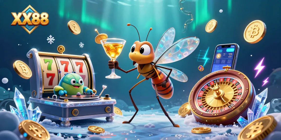 Engage in thrilling casino games at XX88, where animated characters and vibrant elements create an exciting gambling experience.