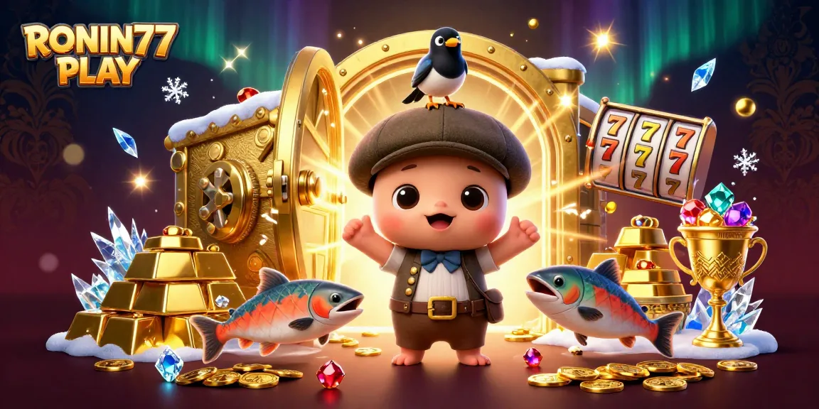 Play thrilling games on RONIN77 PLAY with fun characters and golden treasures.