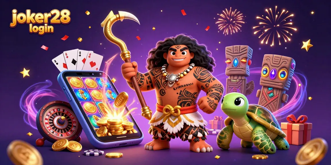 Permainan menarik di joker28 login dengan karakter unik dan slot yang penuh keberuntungan.