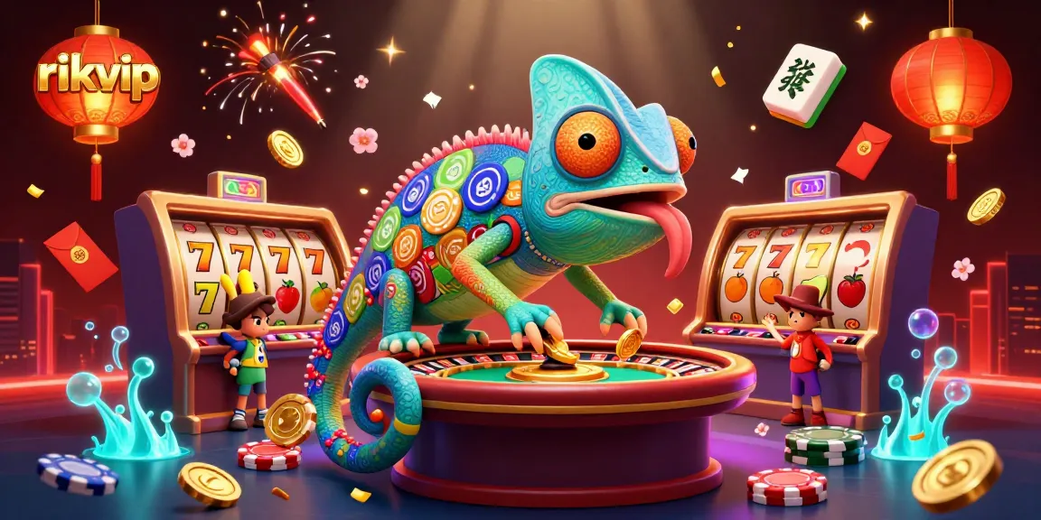 Experience thrilling gameplay with rikvip at the vibrant casino, where colors and excitement collide.