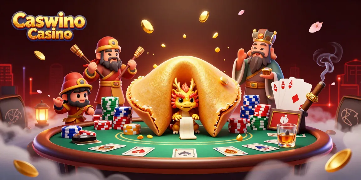 Play exciting games at Caswino Casino with vibrant 3D illustration showcasing fortune, adventure, and win potential.