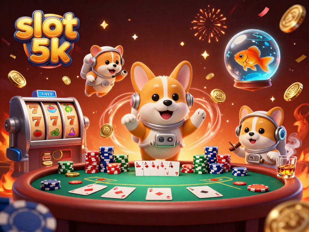 Slot 5k memberikan kesenangan bermain dengan peluang jackpot besar dalam suasana kasino yang meriah.