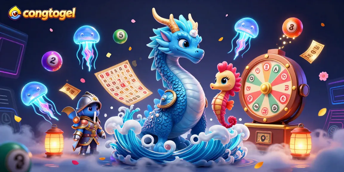 Experience thrilling wins with congtogel’s vibrant lottery scene featuring dynamic elements and characters.
