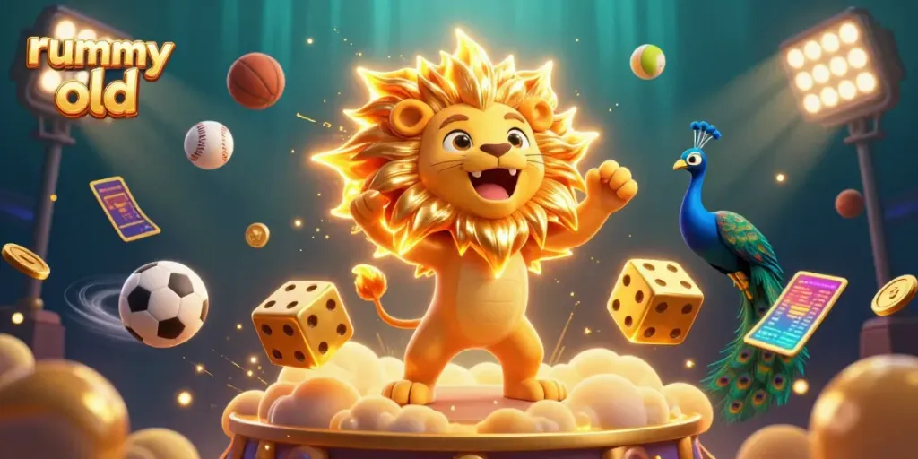 Experience the thrill of rummy old with dynamic visuals of 3D characters and vibrant casino elements.