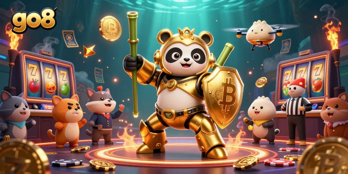 Engage in thrilling moments at go8 with captivating casino scenes featuring lively characters and crypto elements